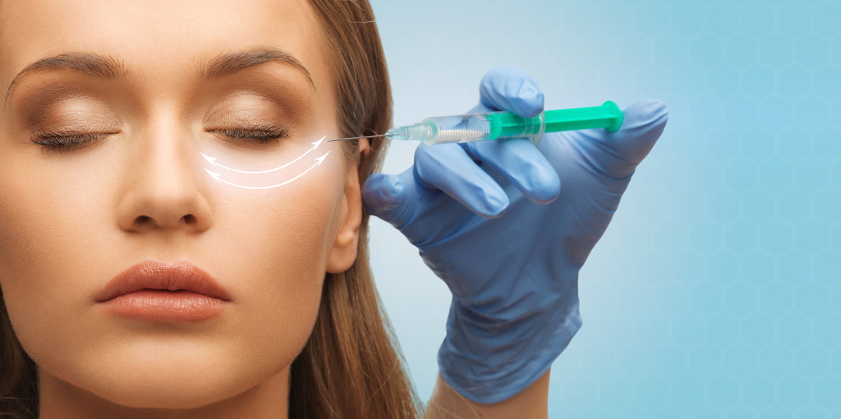 under eyes injections